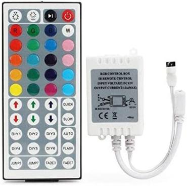 1--DC12V 44 Keys IR RGB LED Remote Strip Lights Mini Controller for SMD3528/5050/5730/5630/3014