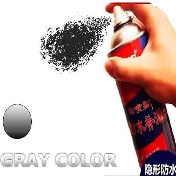 1--Silicone Spray Sealant leak repair waterproof film - Gray