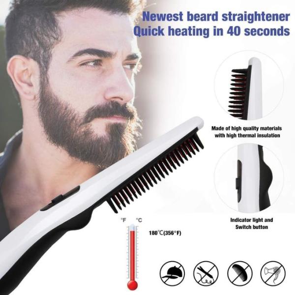 1--Styler V2 Beard & Hair Straightener