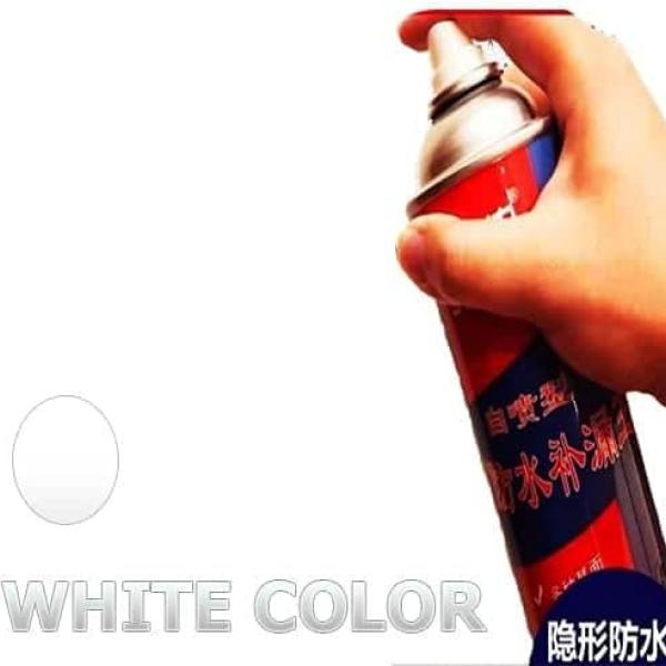 1--Jizuan Silicone Sealant Leak Repair Waterproof Film Spray (White)