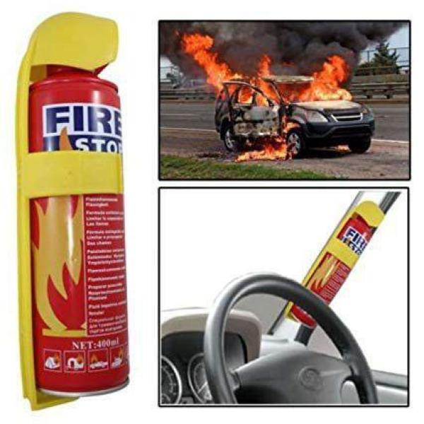 1--Multi-use fire extinguisher for cars and homes