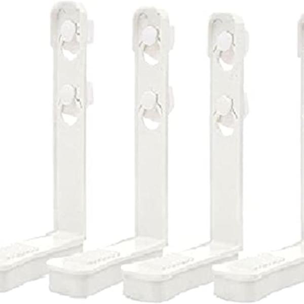 Sheet Grippers And Stabilizers 4 Large Pcs - White 